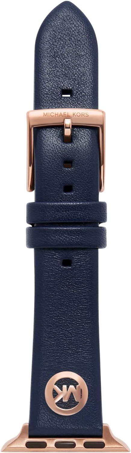 michael kors watch men leather band|Michael Kors interchangeable watch band.